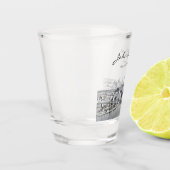Personalisiertes Pittsburgh Skyline Shot Glass Schnapsglas (Links)