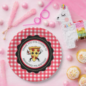 Personalisiertes Pizza Party Geburtstagspapier Taf Pappteller (Party)