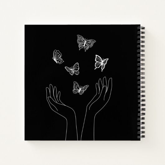 Personalisiertes Poesie-Notebook Notizblock (Rückseite)