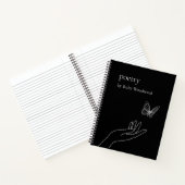 Personalisiertes Poesie-Notebook Notizblock (Innenseite)