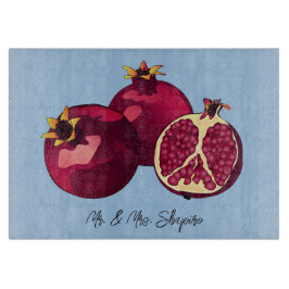 Personalisiertes Pomegranat Challah Board Schneidebrett