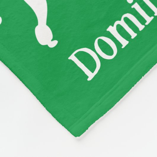 Personalisiertes Poodle Blanket Custom Dog Lover G Fleecedecke (Ecke)