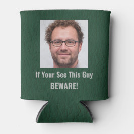 Personalisiertes Portrait Dose Cooler Dosenkühler