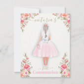 Personalisiertes Portrait Girl del Malcantone Einladung (Vorderseite)