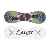 Personalisiertes Portrait mit Name Baseball (Paneele)