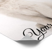 Personalisiertes Portrait Poster Foto drucken (Ecke)