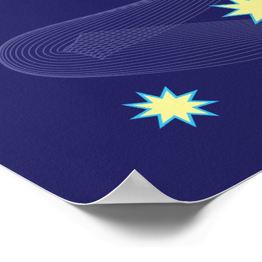 Personalisiertes Poster (Ecke)