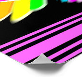 PERSONALISIERTES POSTER (Ecke)