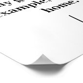 Personalisiertes Poster Mama-Lovely Message and Fo (Ecke)