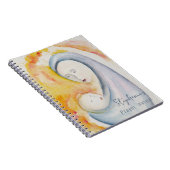 Personalisiertes Prachtjournal Madonna und Kinderk Notizblock (Rechte Seite)