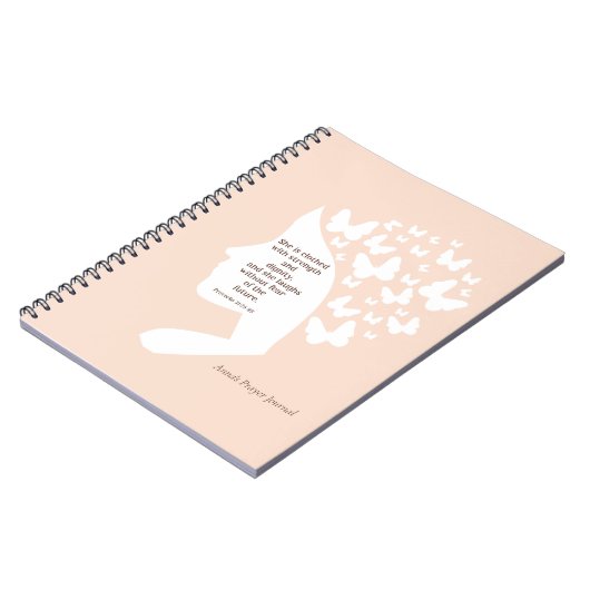 Personalisiertes Praetblatt Notizblock (Linke Seite)