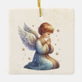 Personalisiertes Praying Boy Angel Ornament