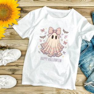 Personalisiertes Preppy-Geist-Schleifen-Coquette-H T-Shirt