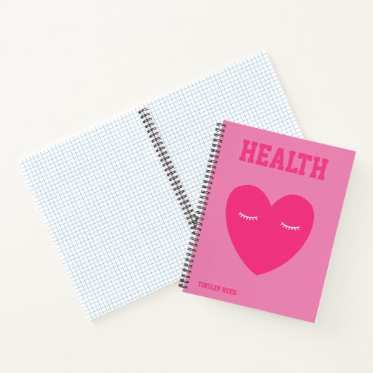 Personalisiertes Preppy-Notebook Notizblock (Innenseite)