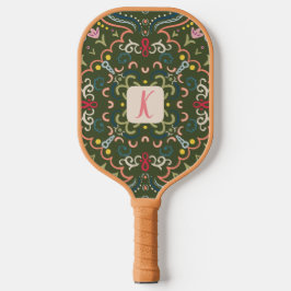 Personalisiertes Preppy Retro Pickleball Paddel Pickleball Schläger