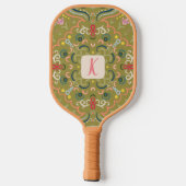Personalisiertes Preppy Retro Pickleball Paddel Pickleball Schläger (Rückseite)