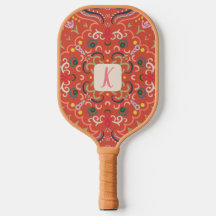 Personalisiertes Preppy Retro Pickleball Paddel