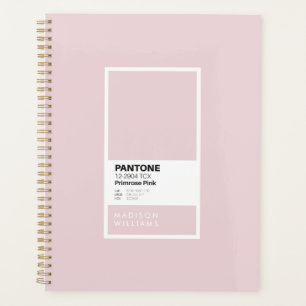 Personalisiertes Primrose Pink-Notebook   Individu Planer