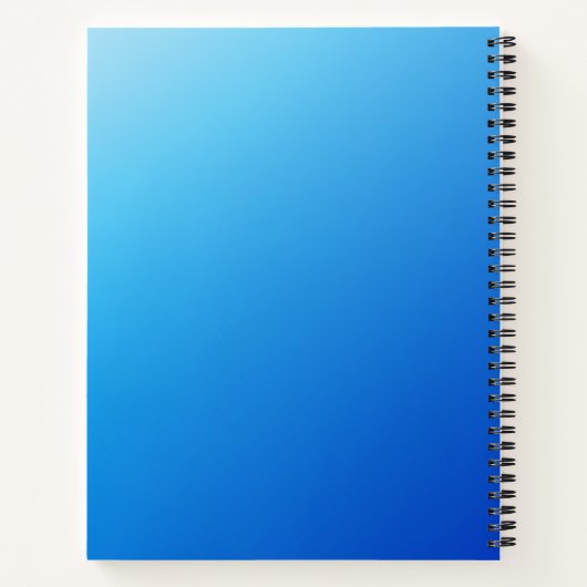 Personalisiertes Prophetic Journal SpiralNotebook Notizblock (Rückseite)