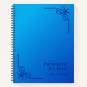 Personalisiertes Prophetic Journal SpiralNotebook Notizblock (Vorderseite)