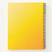 Personalisiertes Prophetic Journal SpiralNotebook Notizblock (Rückseite)