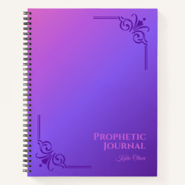 Personalisiertes Prophetic Journal SpiralNotebook Notizblock