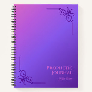 Personalisiertes Prophetic Journal SpiralNotebook Notizblock