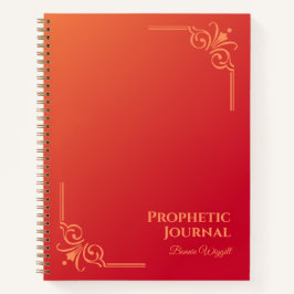 Personalisiertes Prophetic Journal SpiralNotebook Notizblock