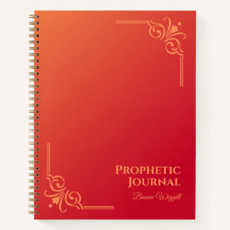 Personalisiertes Prophetic Journal SpiralNotebook Notizblock