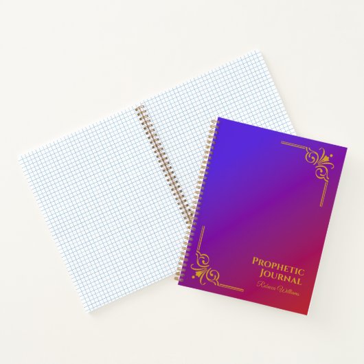 Personalisiertes Prophetic Journal SpiralNotebook Notizblock (Innenseite)