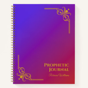 Personalisiertes Prophetic Journal SpiralNotebook Notizblock