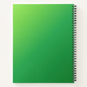 Personalisiertes Prophetic Journal SpiralNotebook Notizblock (Rückseite)