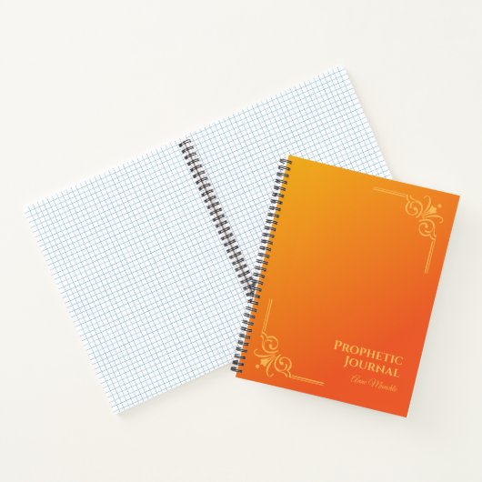 Personalisiertes Prophetic Journal SpiralNotebook Notizblock (Innenseite)