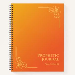 Personalisiertes Prophetic Journal SpiralNotebook Notizblock