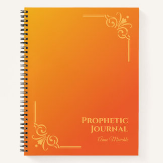 Personalisiertes Prophetic Journal SpiralNotebook Notizblock