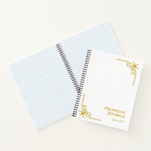 Personalisiertes Prophetic Journal SpiralNotebook Notizblock (Innenseite)