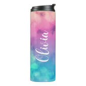 Personalisiertes Protein-Shaker-Flaschengeschenk m Thermosbecher (Nach links gedreht)