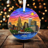 Personalisiertes Providence-Acrylabzeichen, Benutz Ornament
