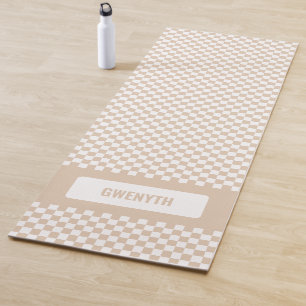 Personalisiertes Prüflichtneutralzeichen, doppelt Yogamatte