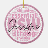 PERSONALISIERTES PSW KERAMIK ORNAMENT (Hinten)