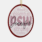 PERSONALISIERTES PSW KERAMIK ORNAMENT (Rechts)