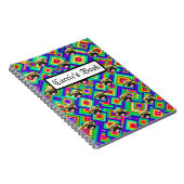 Personalisiertes Pug-Notizbuch Notizblock (Rechte Seite)