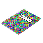 Personalisiertes Pug-Notizbuch Notizblock (Linke Seite)