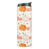 Personalisiertes Pumpkettenmuster Thermal Tumbler Thermosbecher (Nach links gedreht)