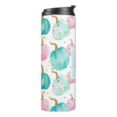 Personalisiertes Pumpkettenmuster Thermal Tumbler Thermosbecher (Nach links gedreht)