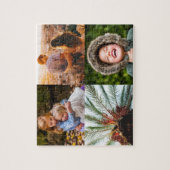 Personalisiertes Puzzle 4 Foto-Rand DruckCollage (Vertikal)