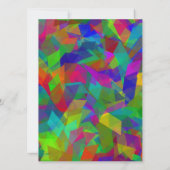 Personalisiertes Puzzle Einladung (Rückseite)