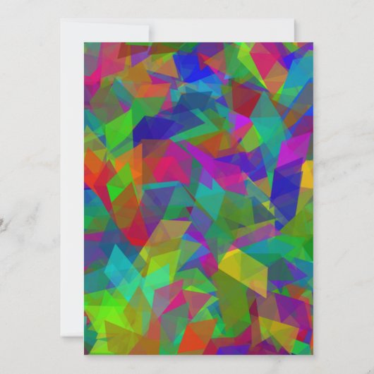 Personalisiertes Puzzle Einladung (Rückseite)