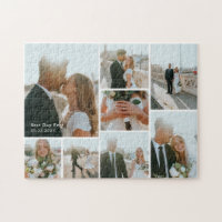 personalisiertes Puzzle für 8-Foto-Galerie