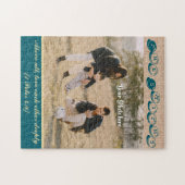 Personalisiertes Puzzle - Name, Foto + Bibelverse (Horizontal)